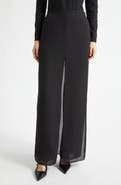 Emporio Armani Georgette Panel Pants