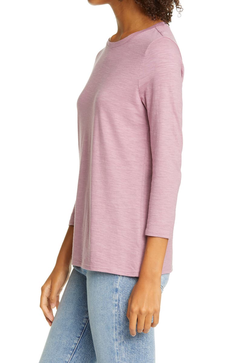 Nordstrom Signature Scoop Neck Cotton Blend Tee, Alternate, color, 