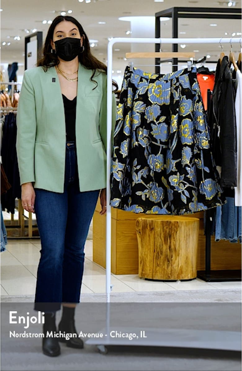 Tove Floral Organza Skirt, sales video thumbnail