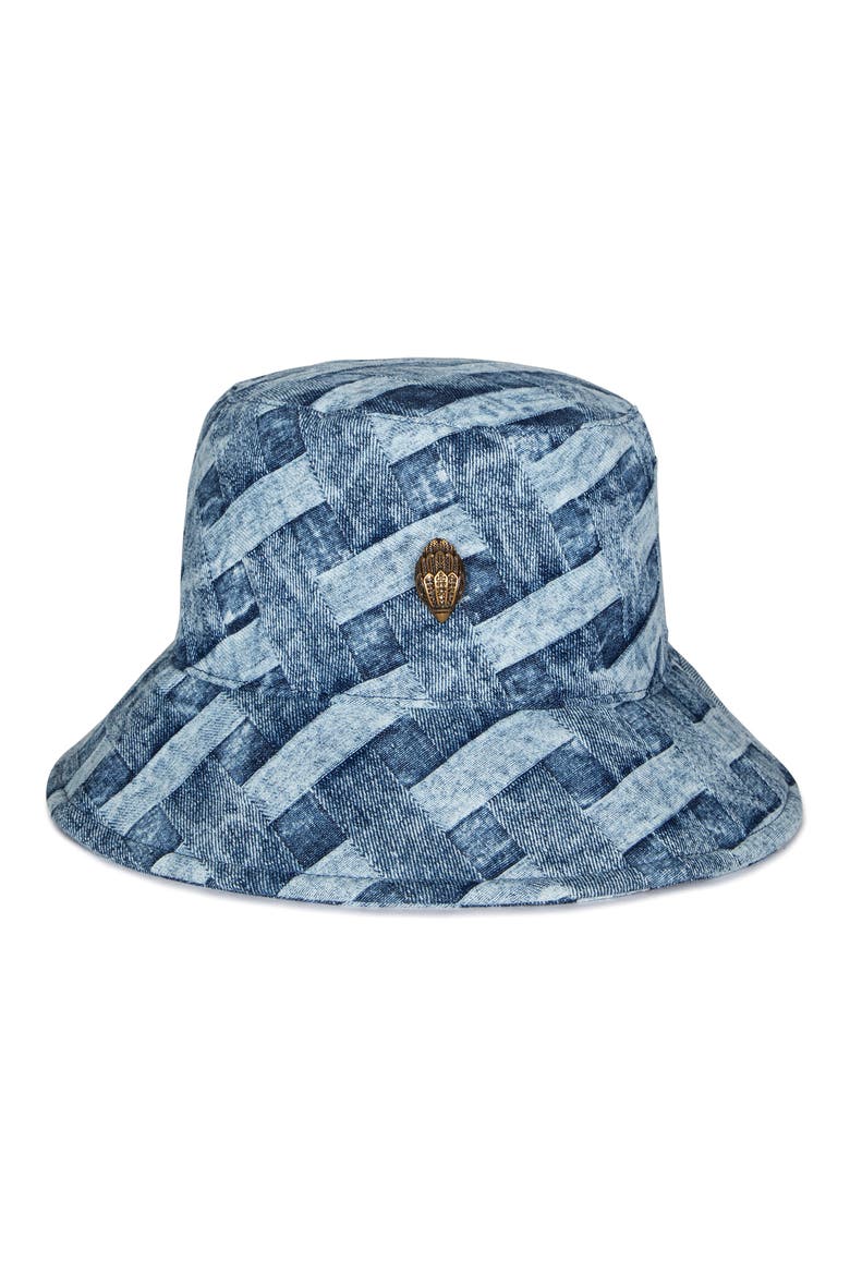 Kurt Geiger London Woven Denim Bucket Hat (Women) | Nordstrom