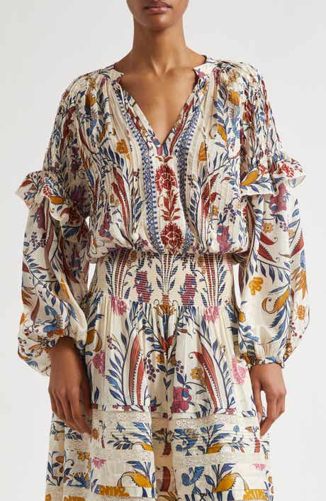FARM Rio Romantic Lightness Ruffle Top