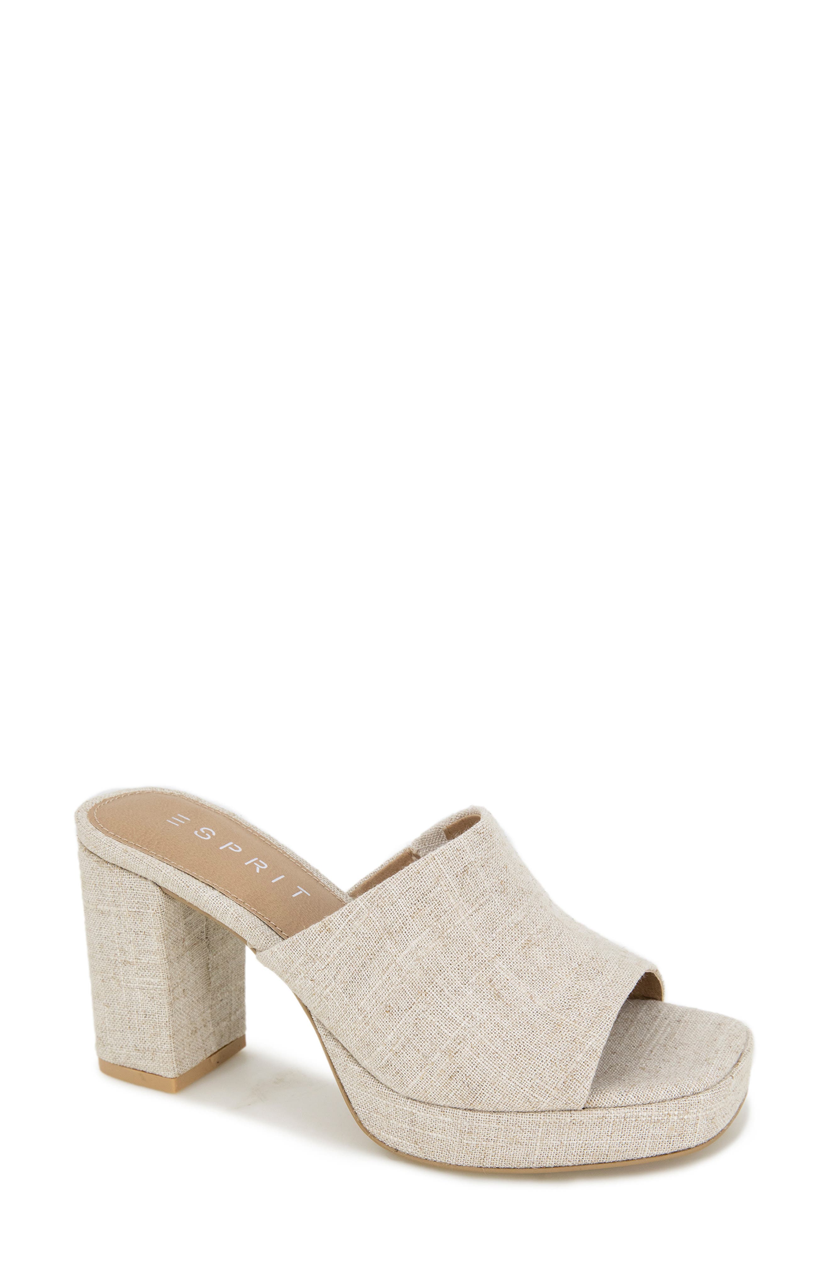 Esprit Perrie Platform Heeled Sandal, Main, color, 