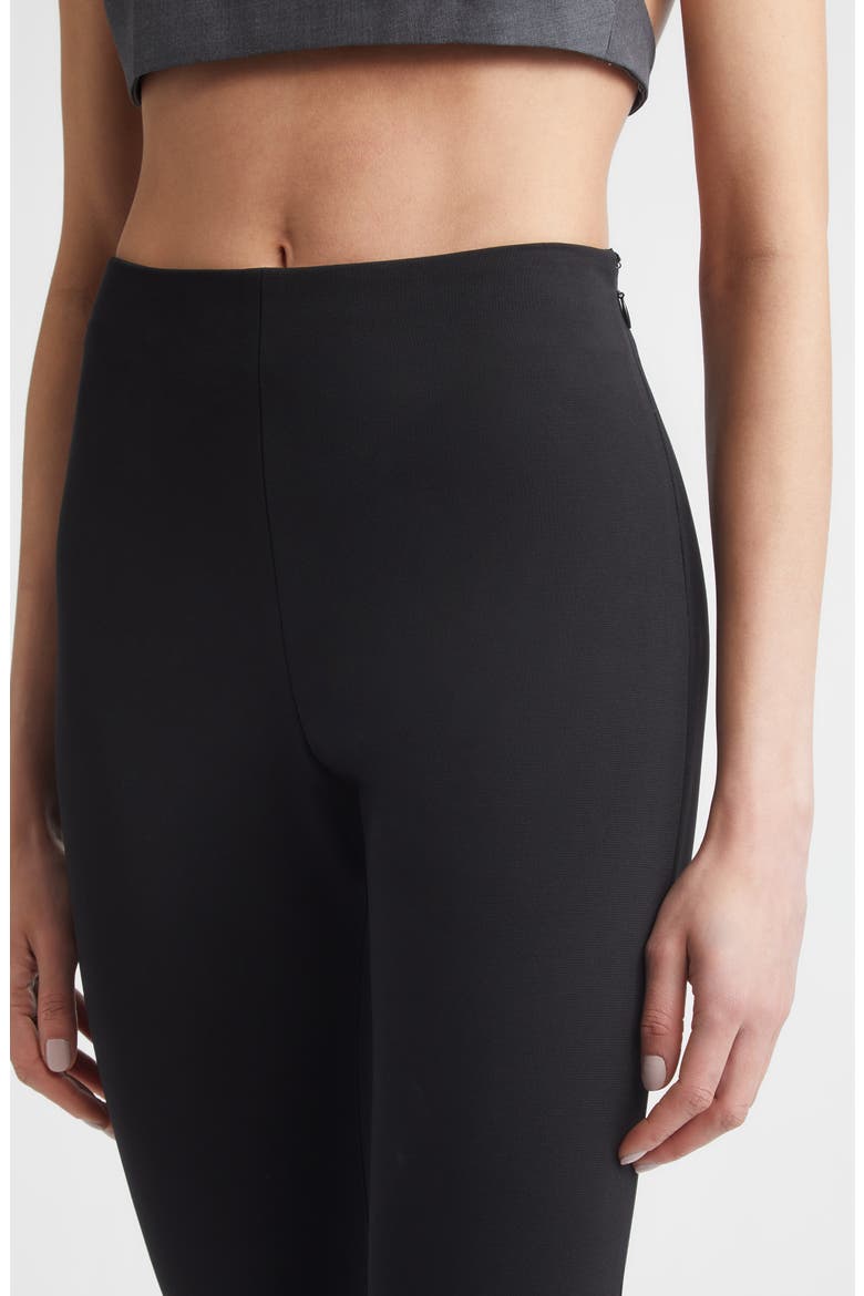 Invisible Zip Leggings, Alternate, color, BLACK