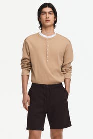 H&M Regular-fit linen-blend shorts