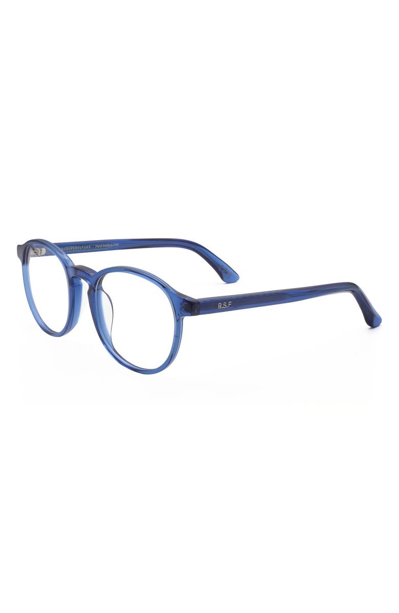 SUPER by RETROSUPERFUTURE<sup>®</sup> 54mm Round Reading Glasses, Alternate, color, Blue