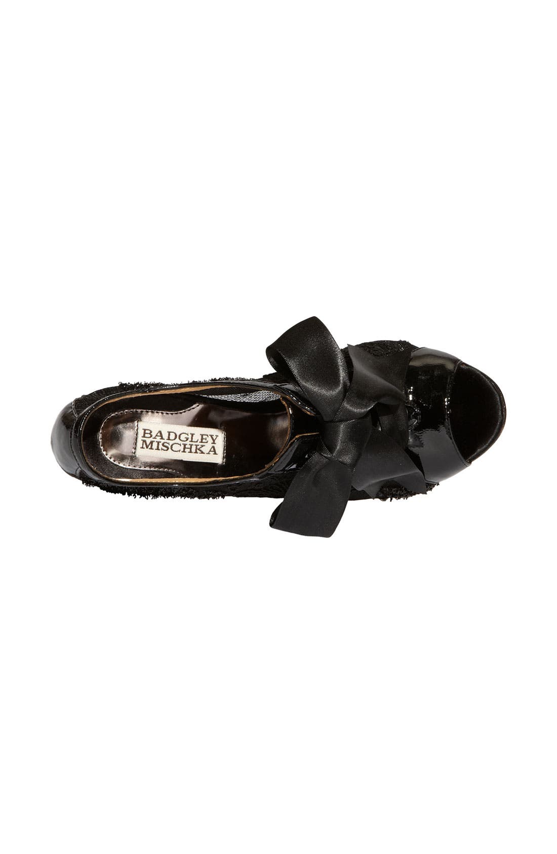 Badgley Mischka 'Olaf' Bootie, Alternate, color, BLACK