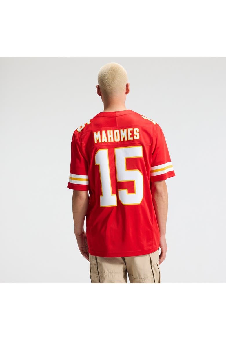 Men's Nike Patrick Mahomes Red Kansas City Chiefs Team Vapor F.U.S.E. Stitched Limited Jersey, Alternate, color, Red