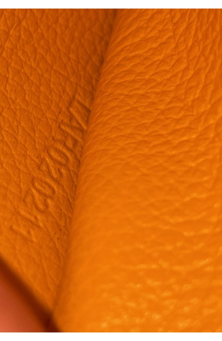 Pre-Owned Goyard Saigon Top Handle Bag Coated Canvas with Leather Mini, Alternate, color, Brown