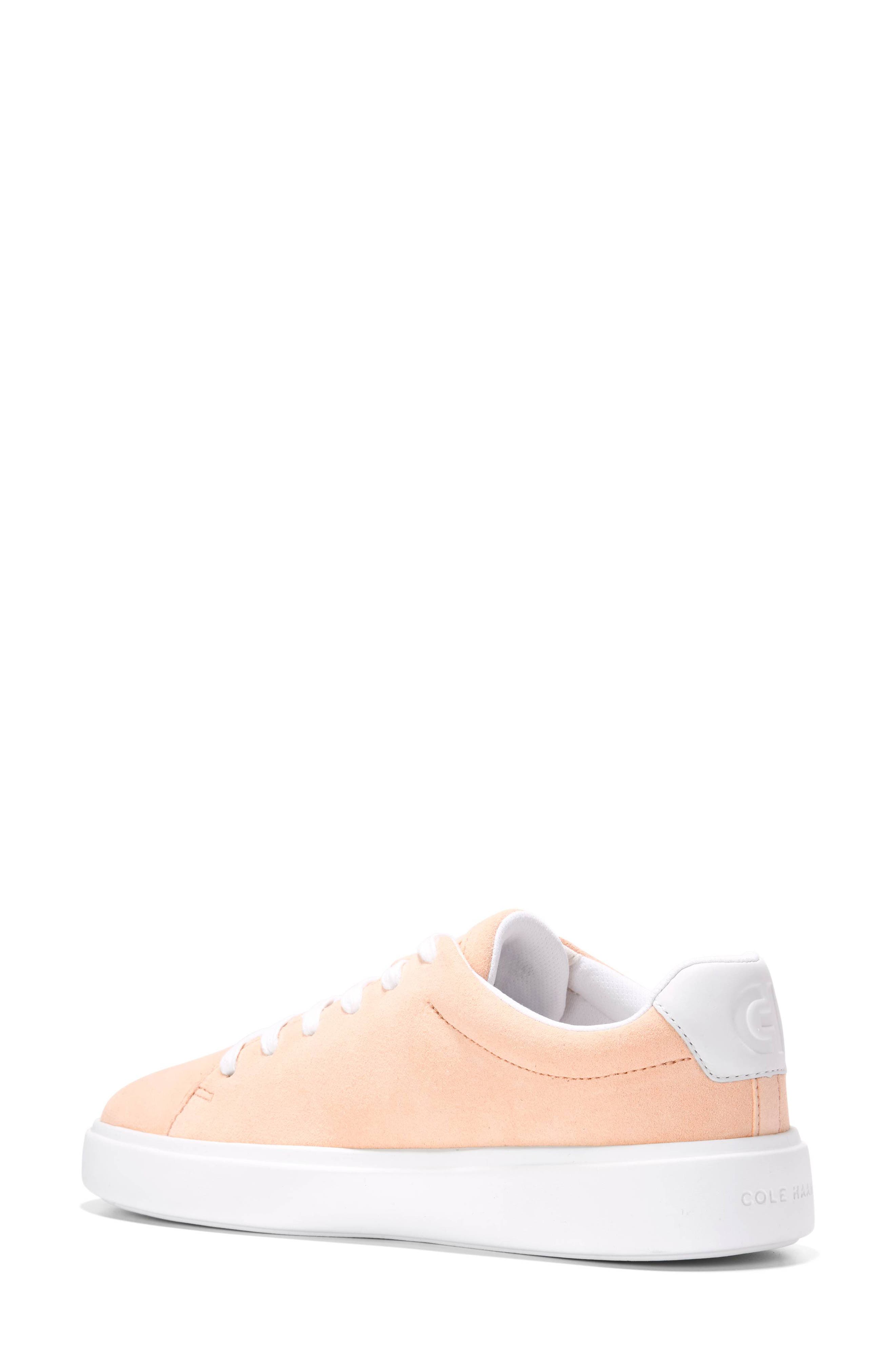 Cole Haan GrandPro Crosscourt Traveler Sneaker, Alternate, color, Beach Sand Suede/ White