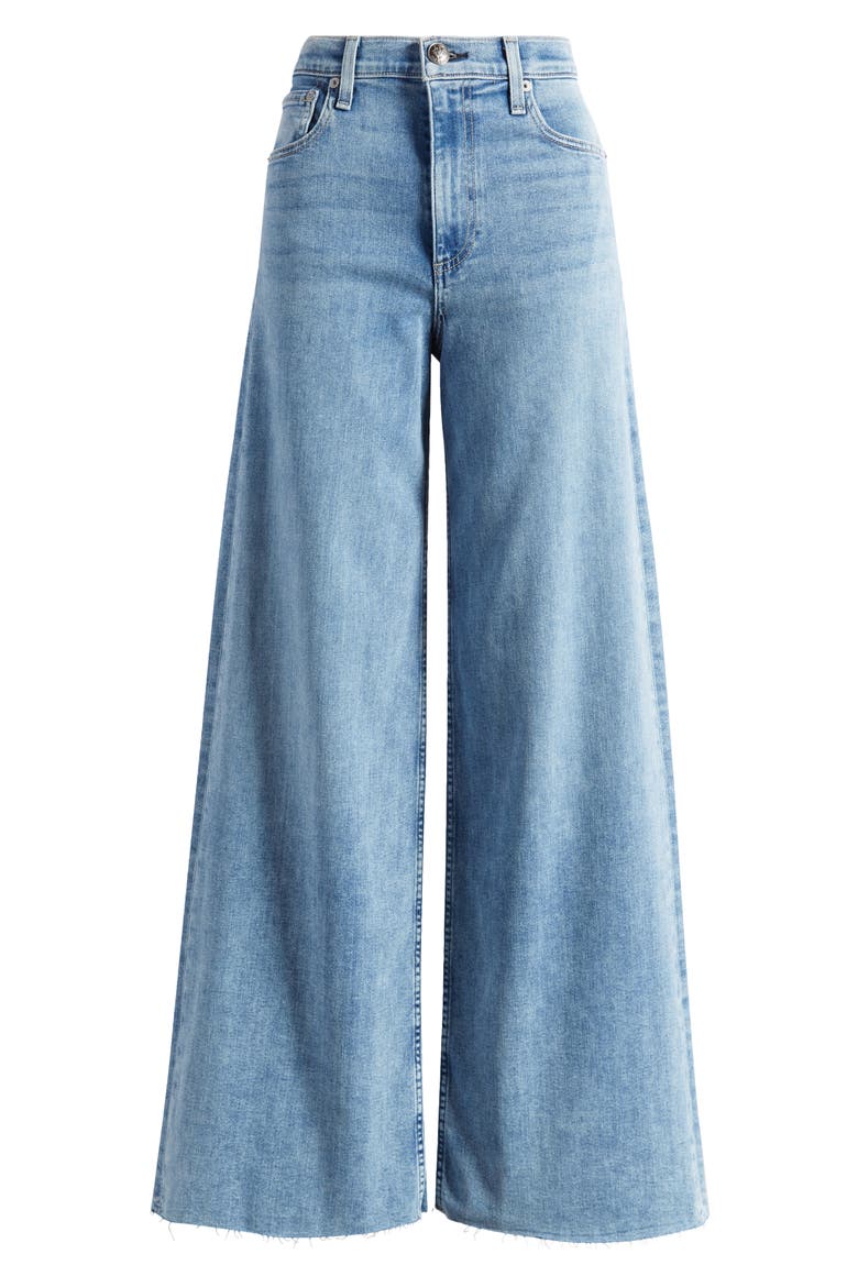 Flexi Sofie Full Length High Rise Wide Leg Jeans, Alternate, color, WHITNEY
