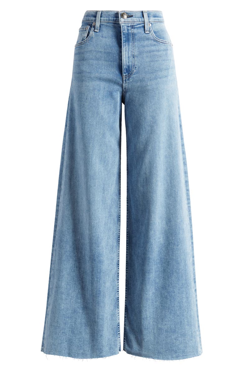rag & bone Flexi Sofie Full Length High Rise Wide Leg Jeans, Alternate, color, Whitney