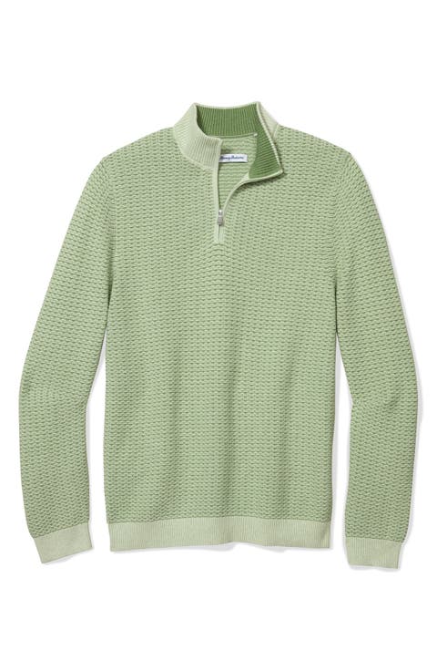 Coolside Clear Water Half Zip Sweater