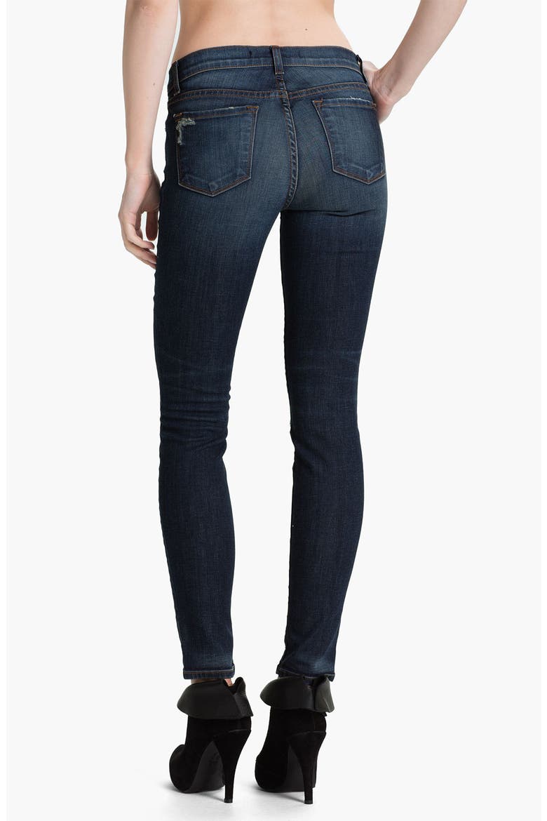'811' Skinny Stretch Jeans, Alternate, color, SALEM