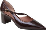 Linea Paolo Biondy Pointed Toe Half d'Orsay Pump
