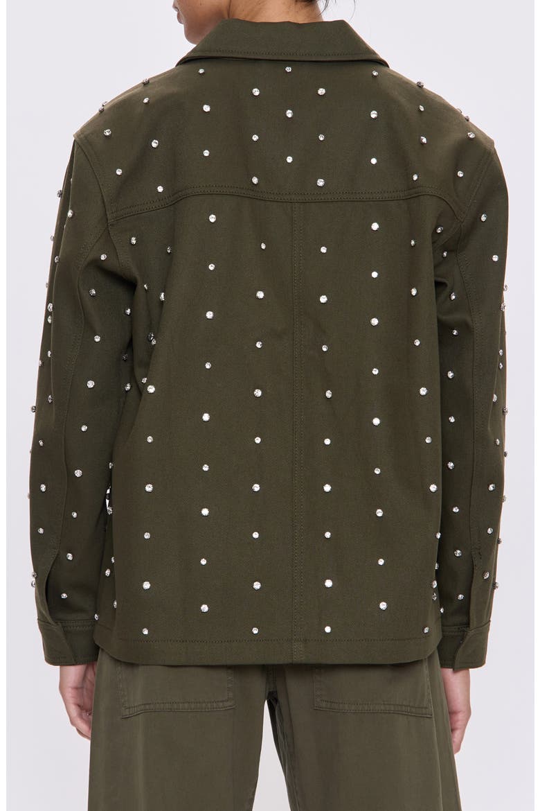 Cosette Embellished Utility Jacket, Alternate, color, SYCAMORE