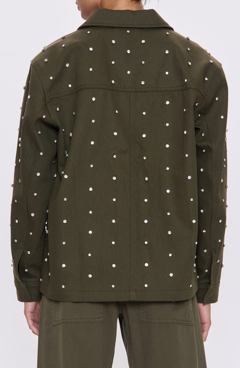 Pistola Cosette Embellished Utility Jacket, Alternate, color, Sycamore