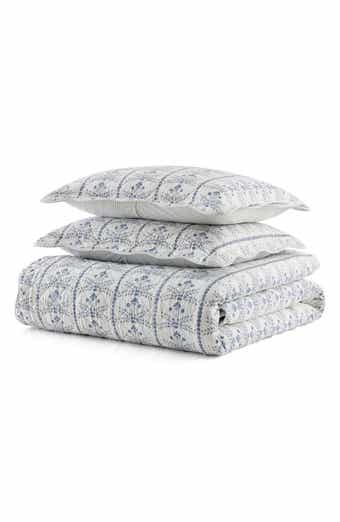 Willa Floral Stripe Quilt