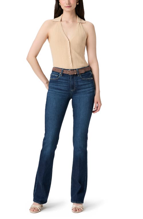 PAIGE PAIGE MANHATTAN HIGH WAIST BOOTCUT JEANS