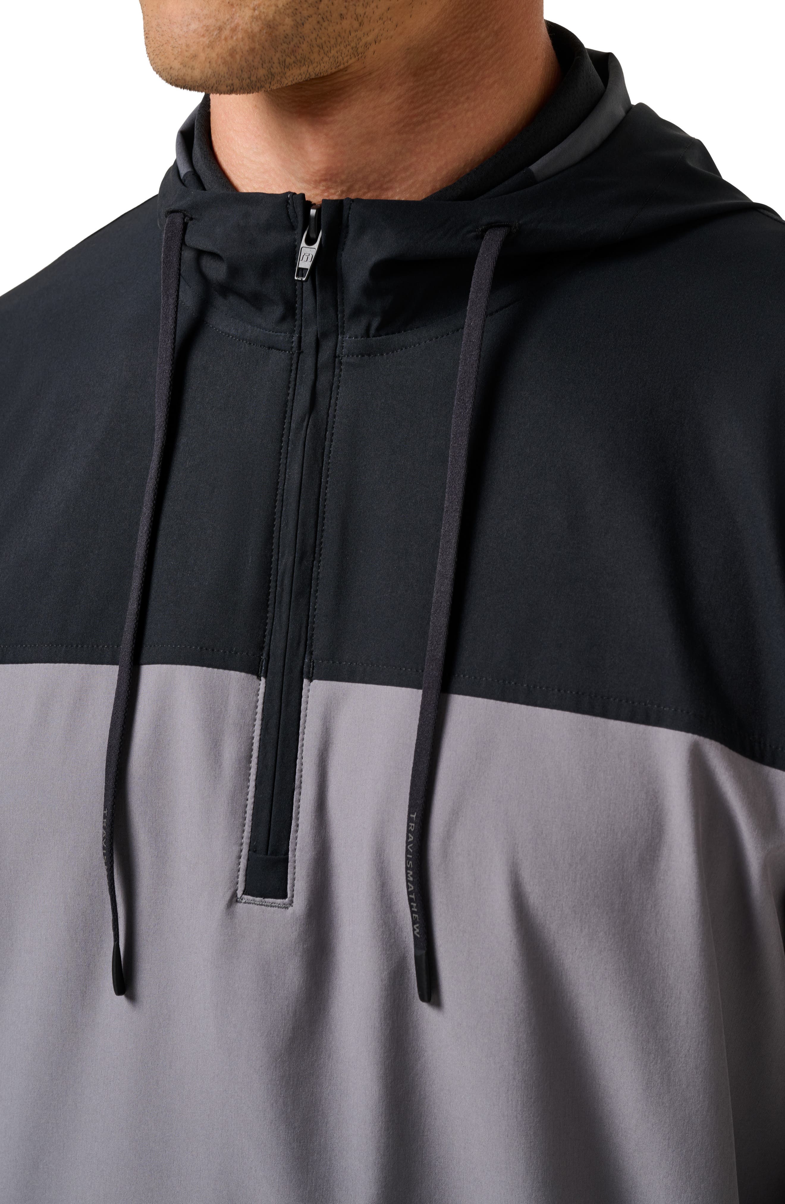 TravisMathew Meridian Quarter Zip Tech Hoodie (Men) | Nordstromrack