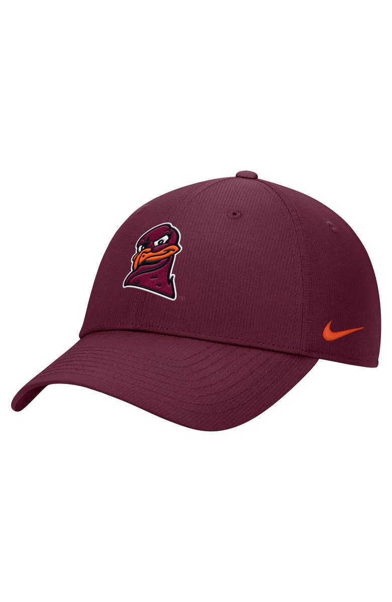 Nike Men's Nike Maroon Virginia Tech Hokies 2025 On-Field Club Performance Adjustable Hat, Main, color, Maroon