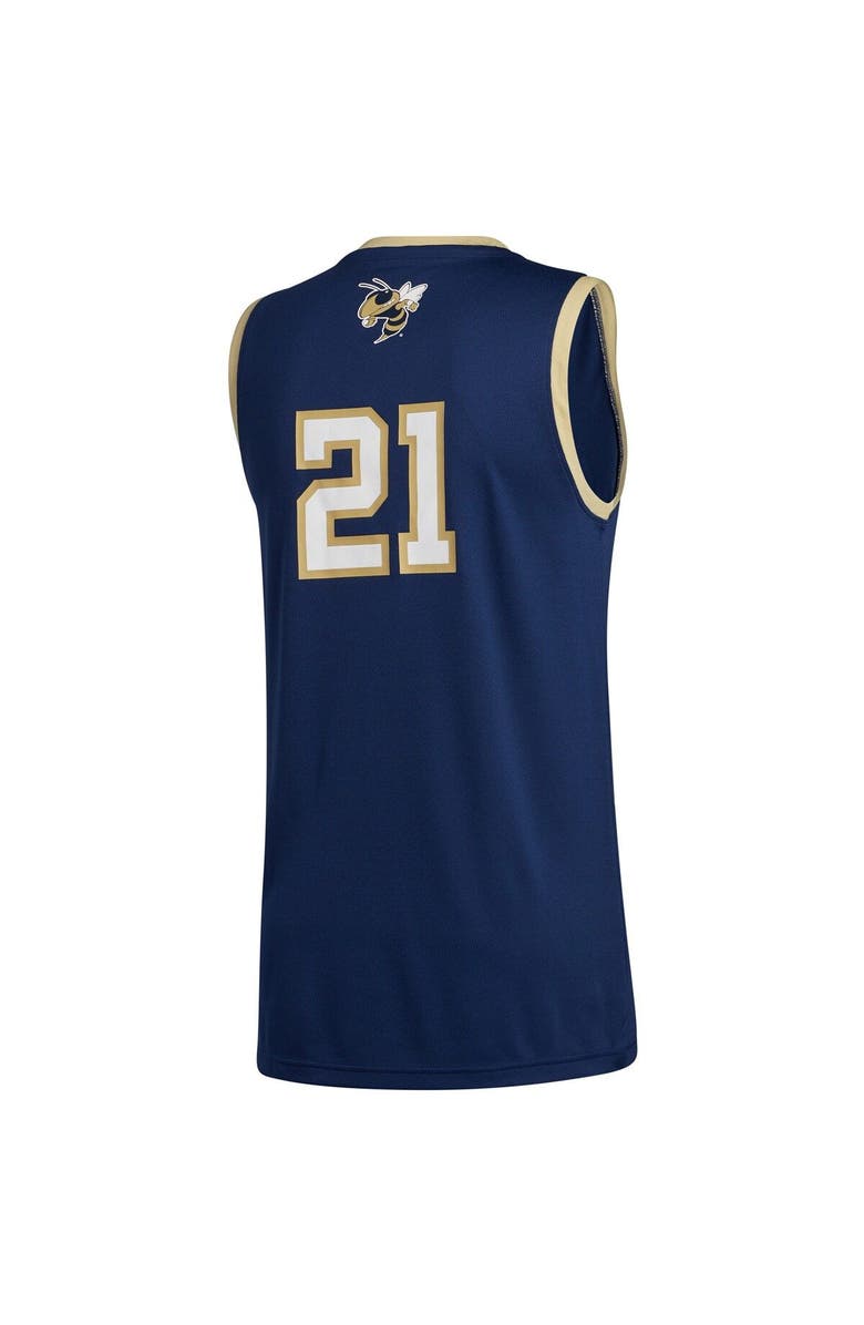 adidas Men's adidas #21 Navy Georgia Tech Yellow Jackets Swingman Basketball Jersey, Alternate, color, Navy