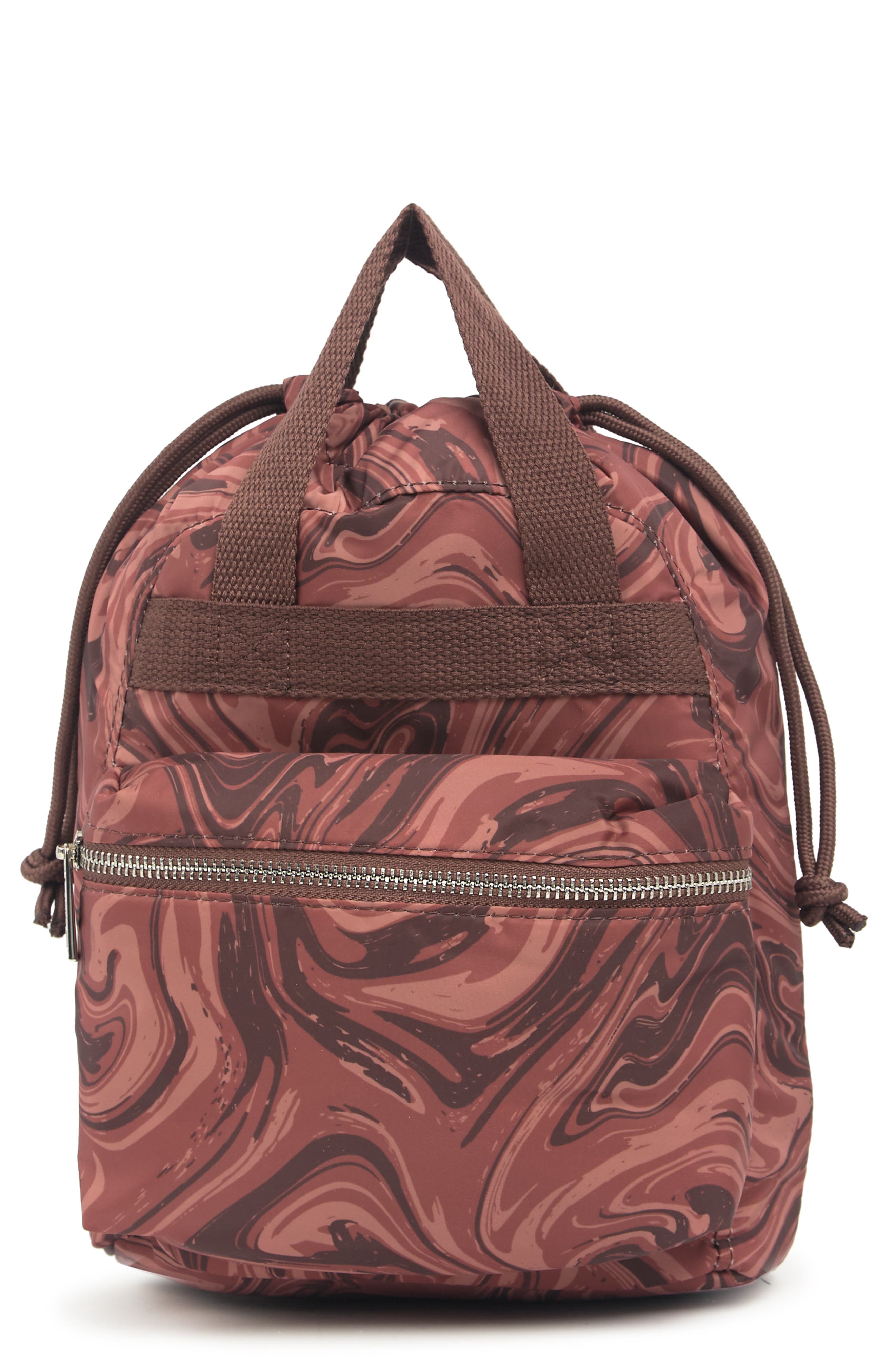 Madden Girl Recycled Soft Nylon Backpack, Main, color, 