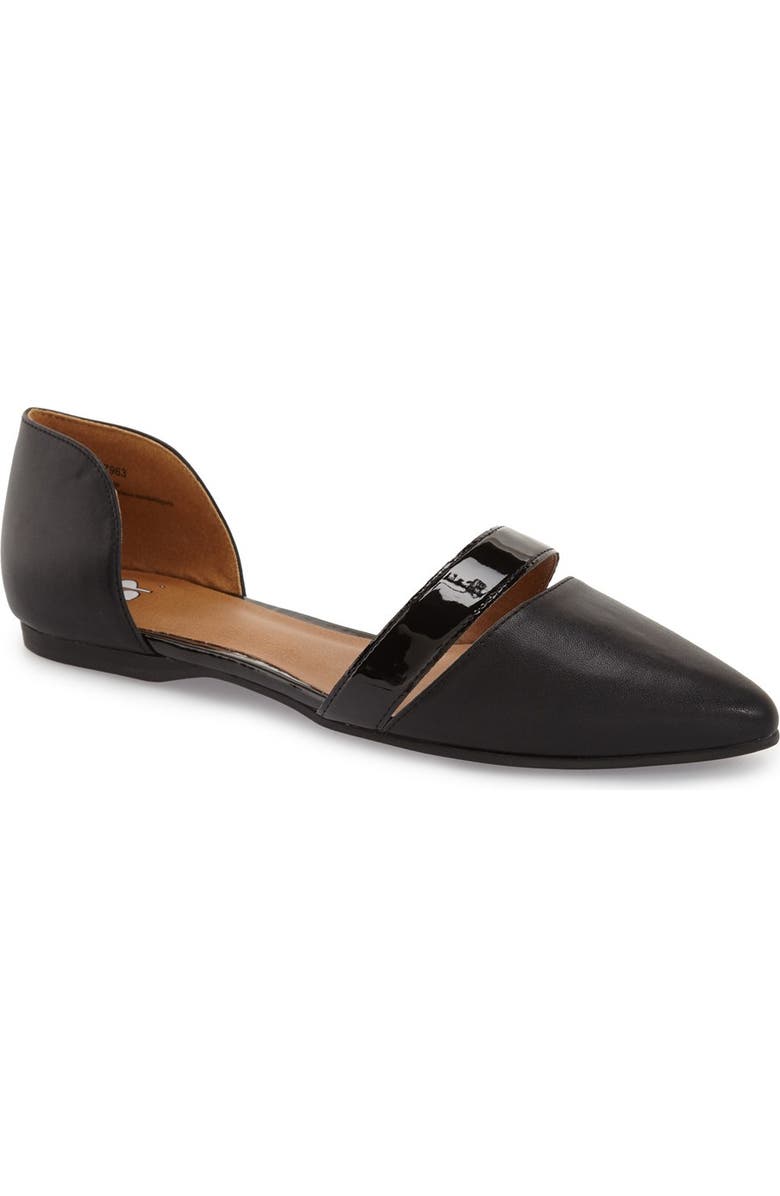 BP. 'Lovee' Banded Flat, Main, color,