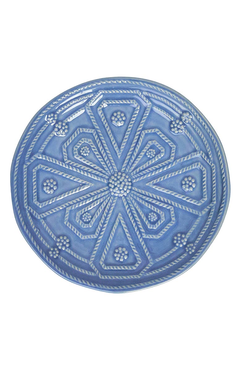 Juliska Jardins du Monde Set of 4 Side/Cocktail Plates, Alternate, color, Chambray
