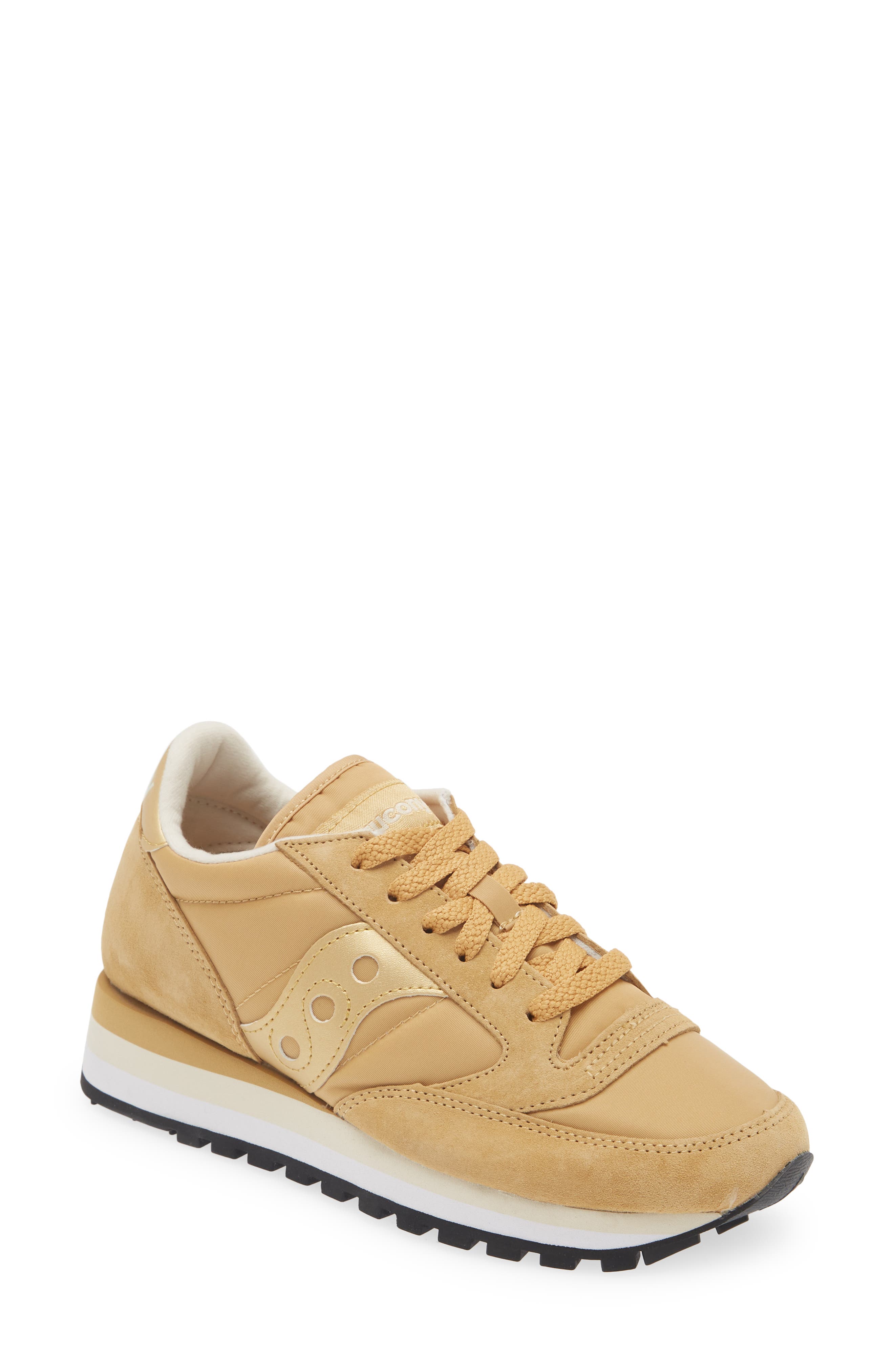 Saucony Jazz Triple Sneaker, Main, color, Beige