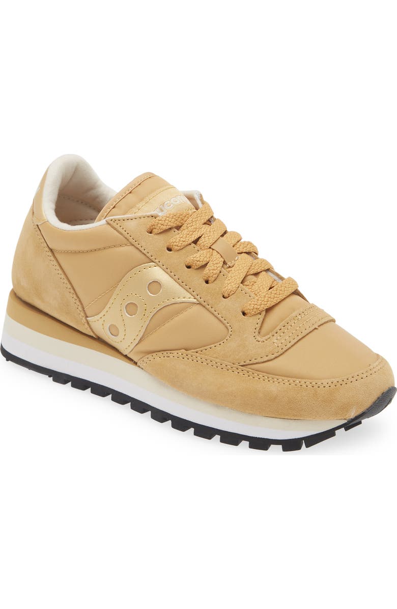 Saucony Jazz Triple Sneaker, Main, color, Beige