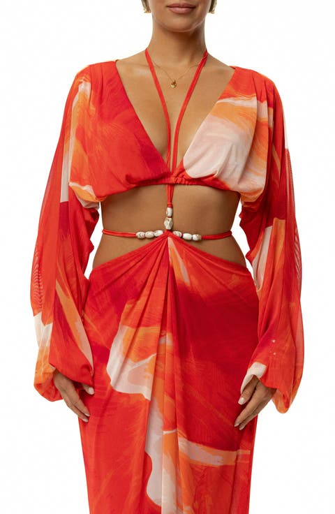 Selene Draped Crop Top