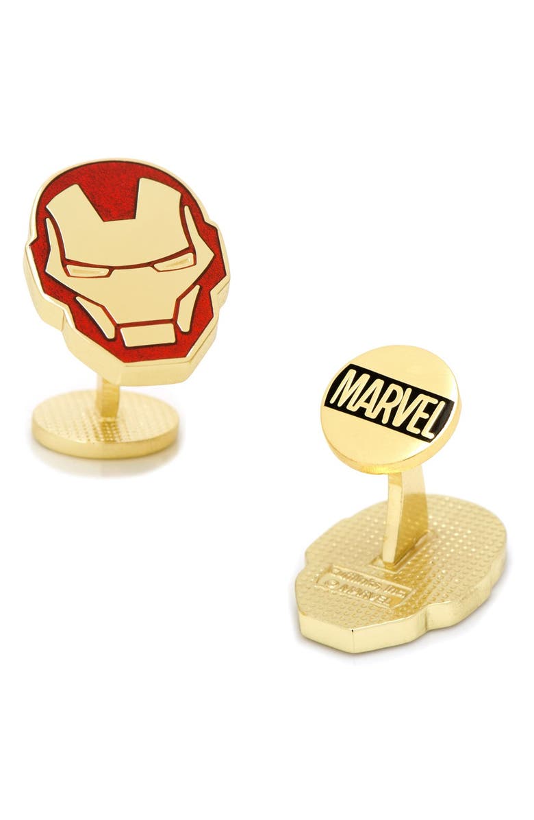 Cufflinks, Inc. 'Iron Man' Cuff Links, Main, color, Red Multi