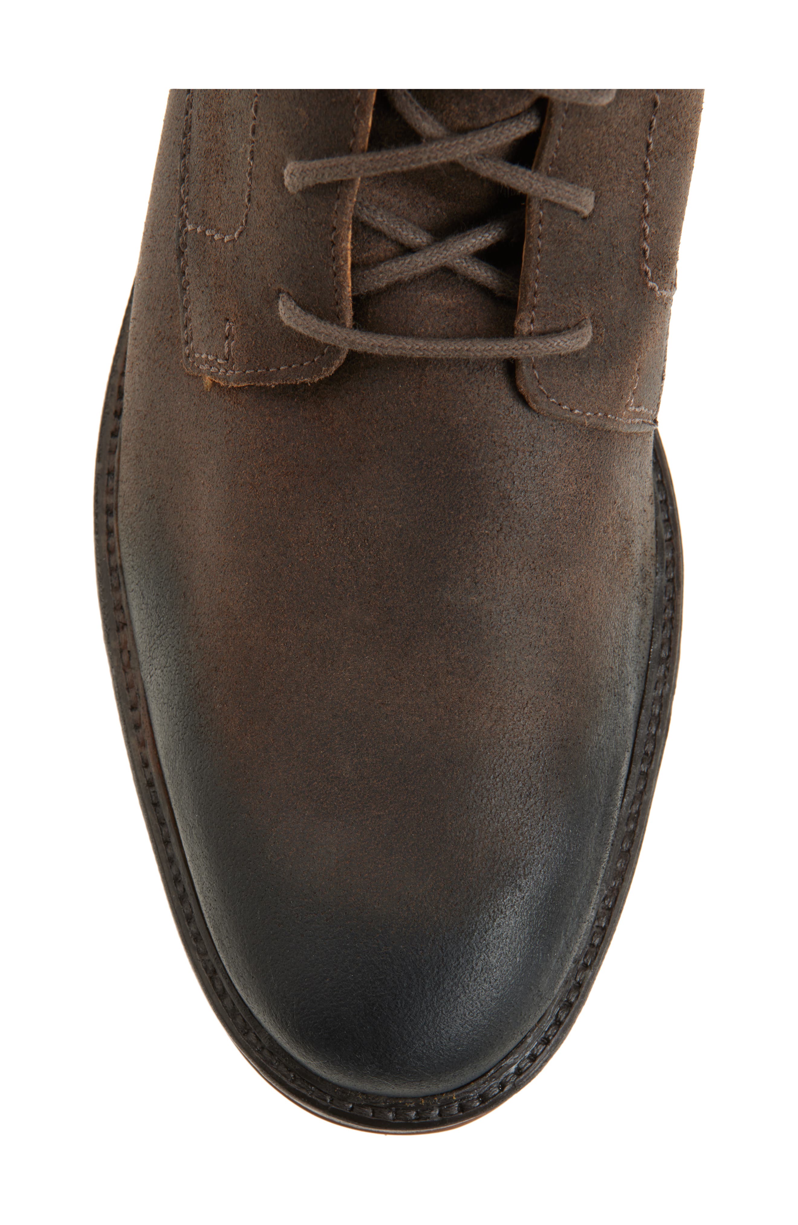 Mephisto Ladislas Zip Derby Boot, Alternate, color, Walnut Old Velour