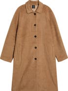 LESET Sophie Camel Hair Car Coat
