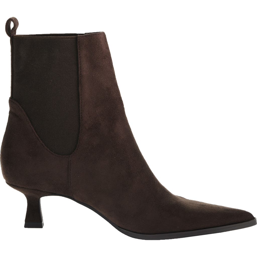 Chinese Laundry Novva Pointed Toe Kitten Heel Chelsea Boot