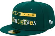 New Era Men's New Era Green Oakland Athletics Ransom 59FIFTY Fitted Hat