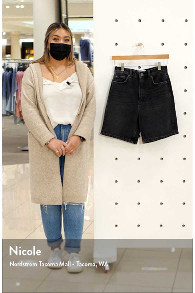 Sammie High Waist Relaxed Denim Shorts video