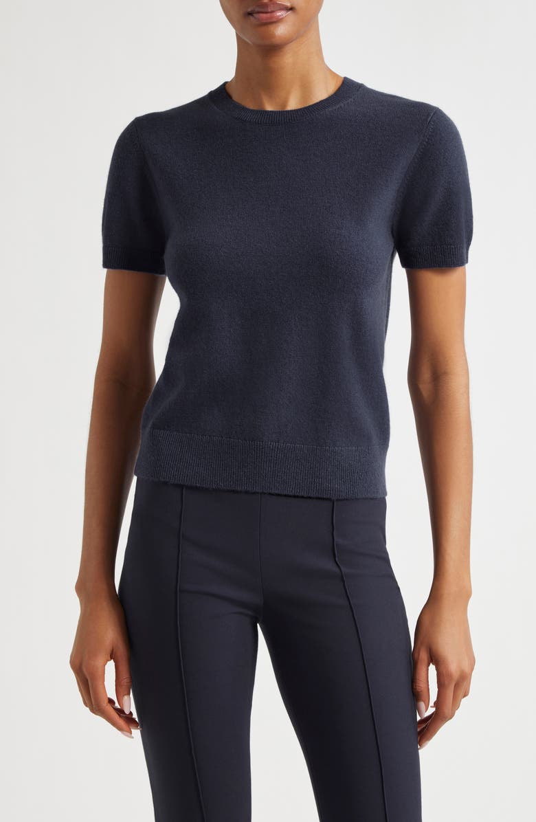 Vince Wool & Cashmere Blend Crewneck Sweater, Main, color, Coastal Blue
