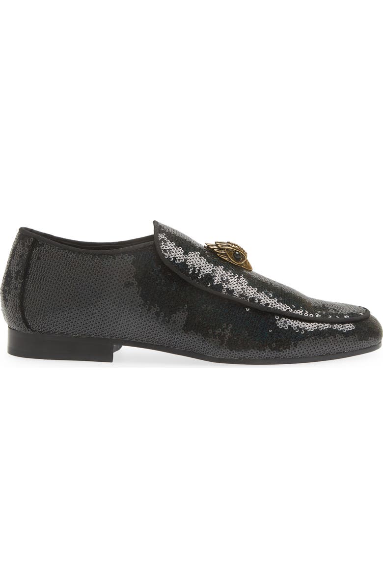 Kurt Geiger London Hugh Eagle Sequin Loafer, Alternate, color,