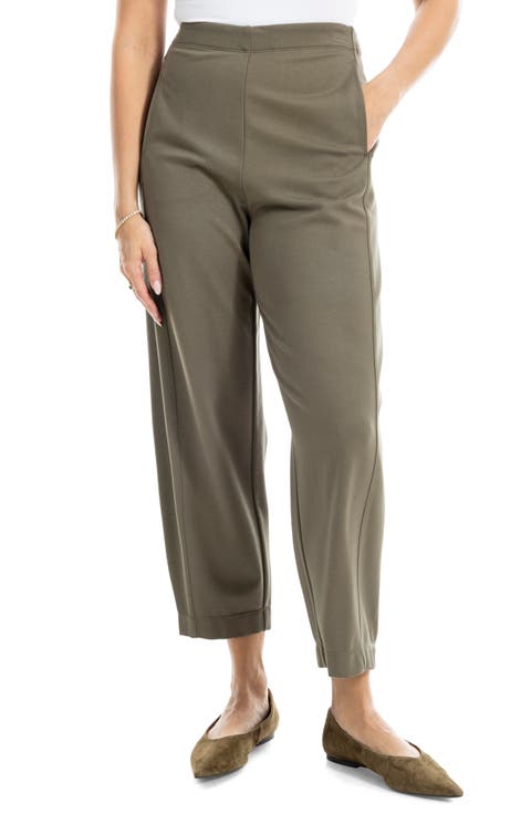 Ponte Barrel Pants
