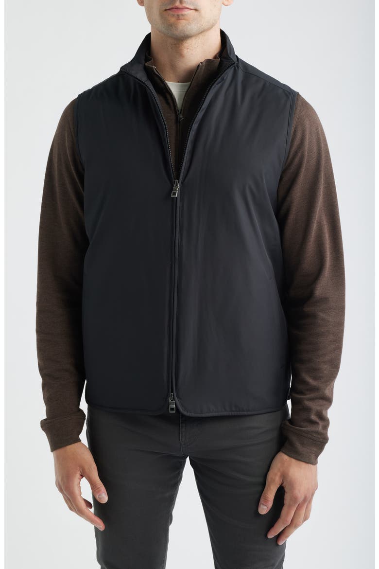 Hartford Recycled Polyester Vest, Alternate, color, BLACK