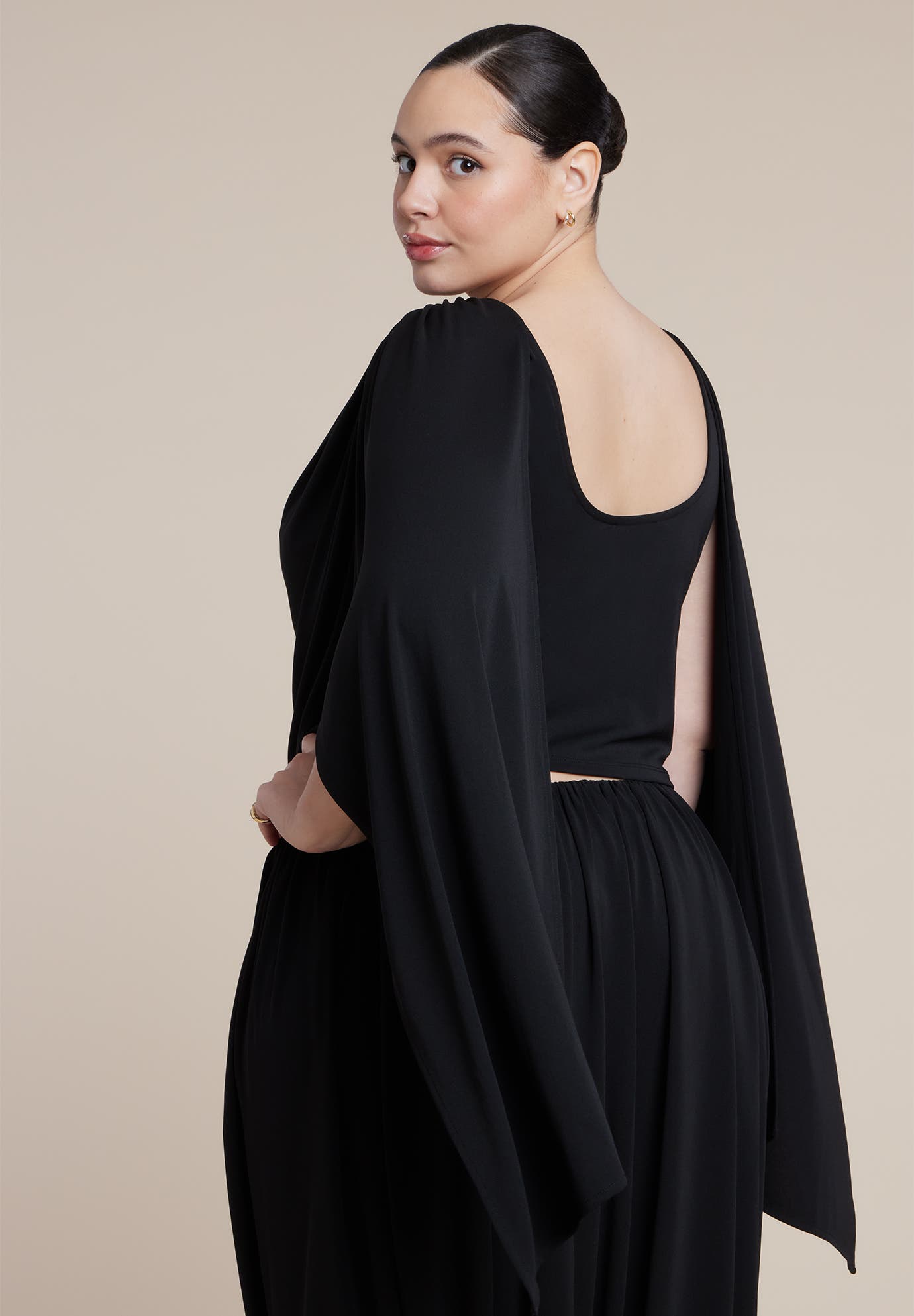 Draped Flounce Top - image 2