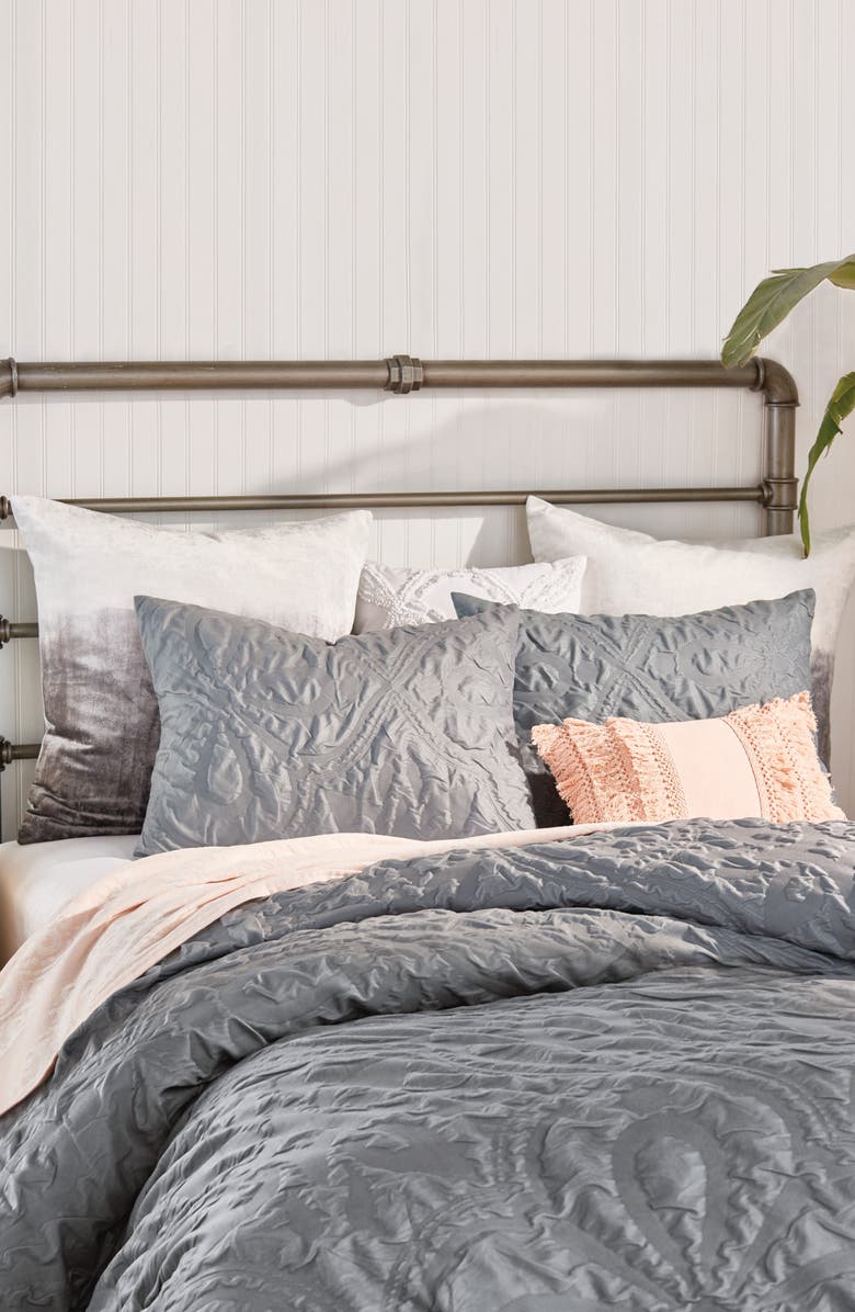 Peri Home Velvet Tile Comforter & Sham Set, Alternate, color, 