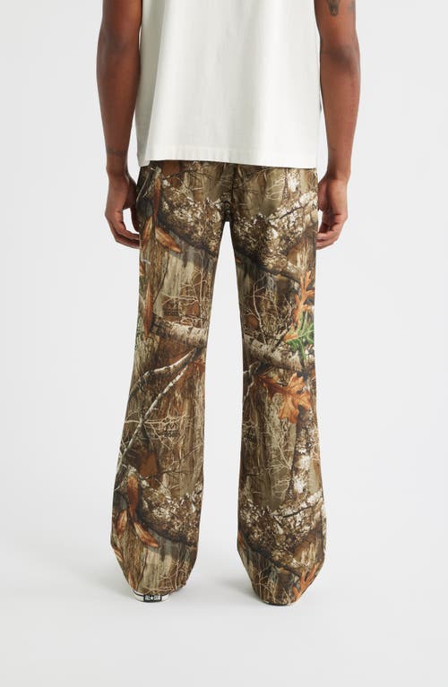 Santo Studio X Realtree Edge Camo Drawstring Pants In White
