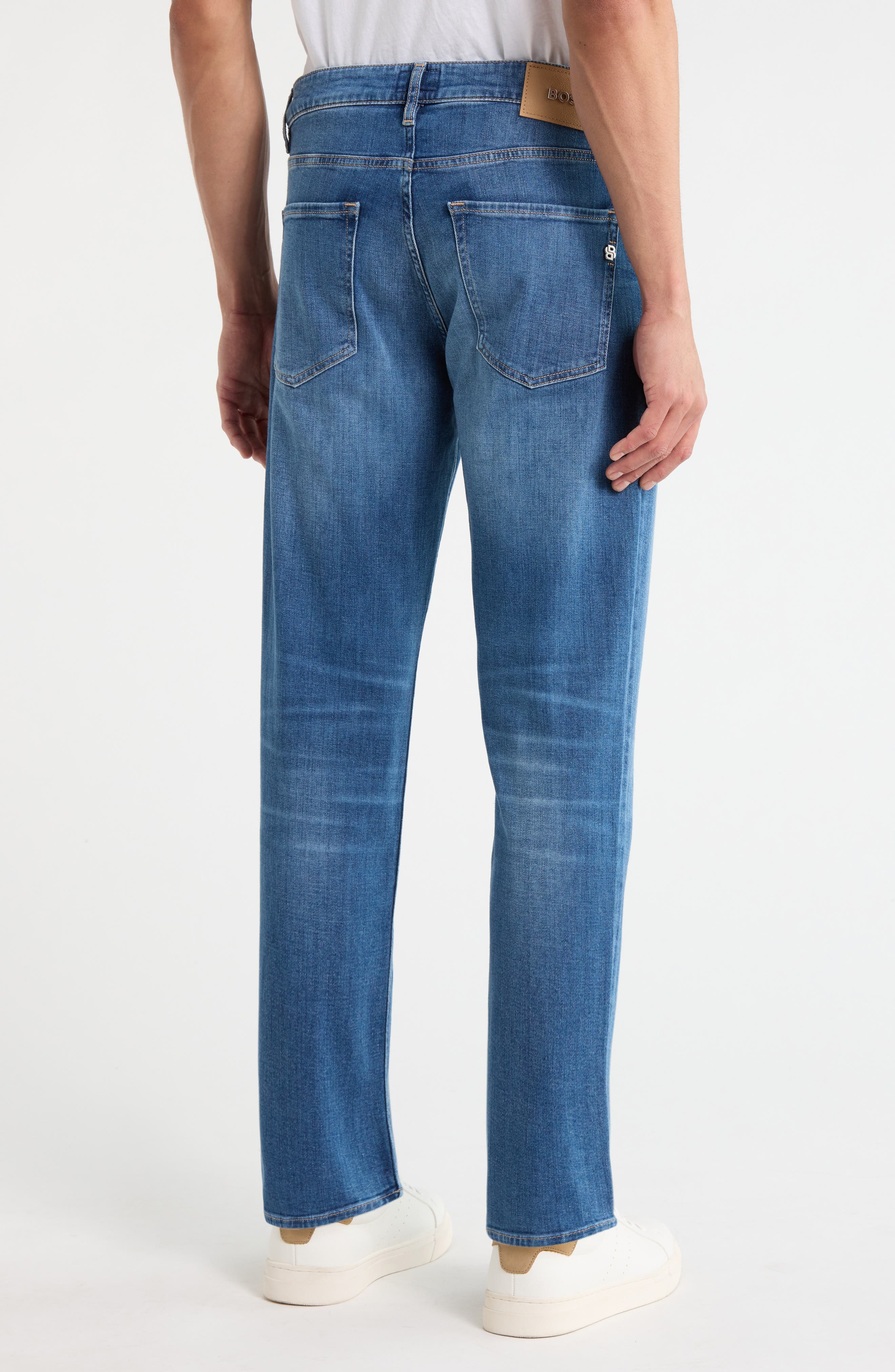 BOSS Re Maine Straight Leg Jeans