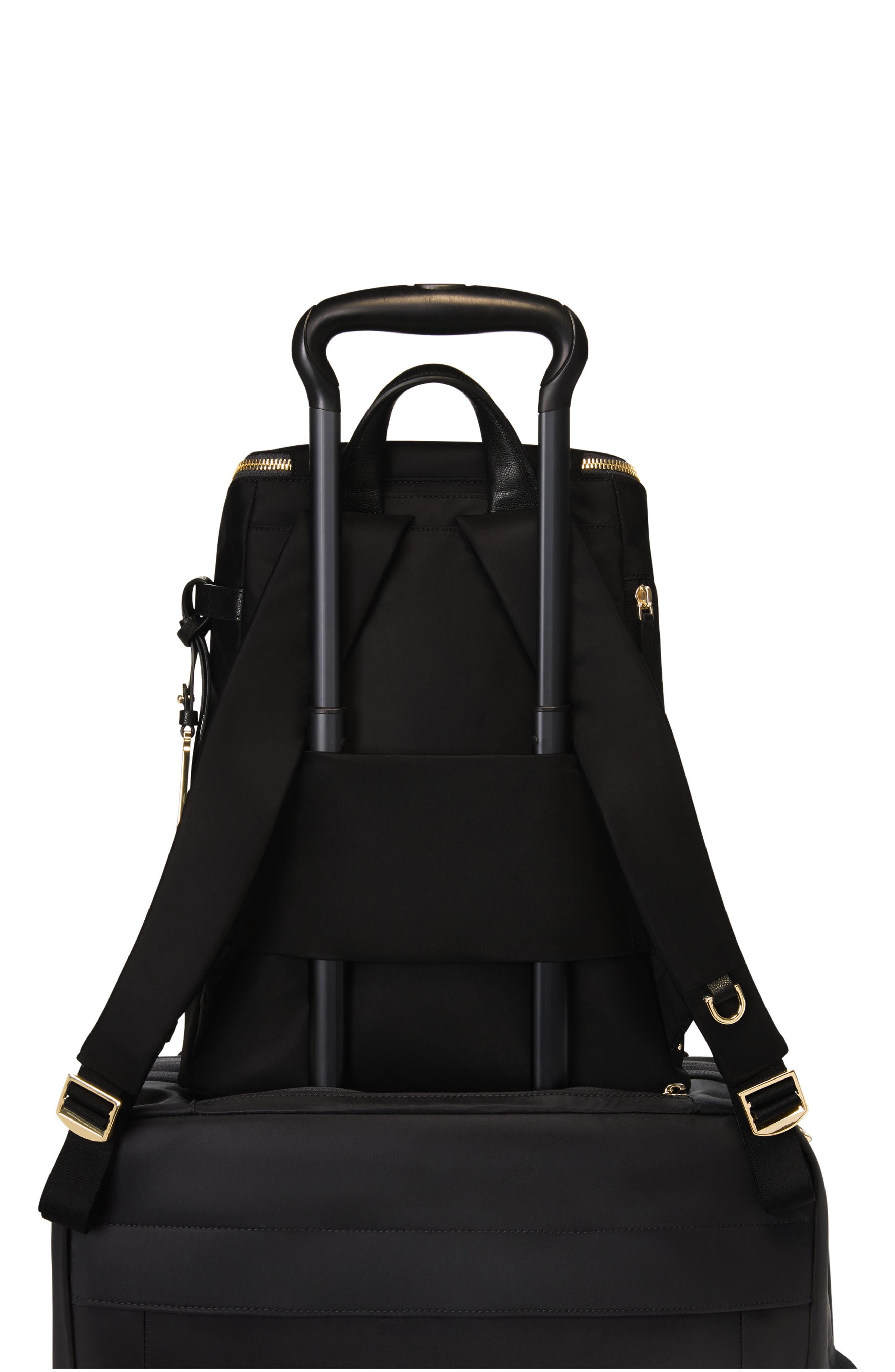 Voyageur Imogene Backpack, Alternate, color, BLACK/ GOLD