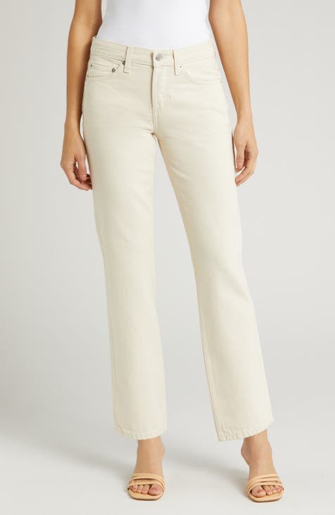 Oatmeal colored shops jeans