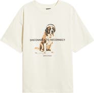 SANTO STUDIO Disconnect Drappo Graphic T-Shirt