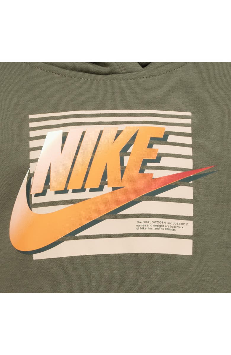 Nike Kids' Gradient Futura Logo Pullover Hoodie & Joggers Set, Alternate, color, E6fmedium