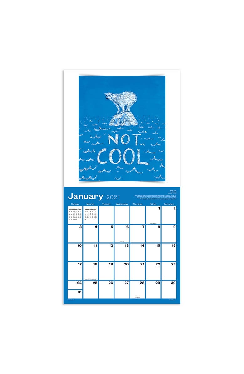 TF PUBLISHING 2021 Posters for Change Wall Calendar, Alternate, color, 